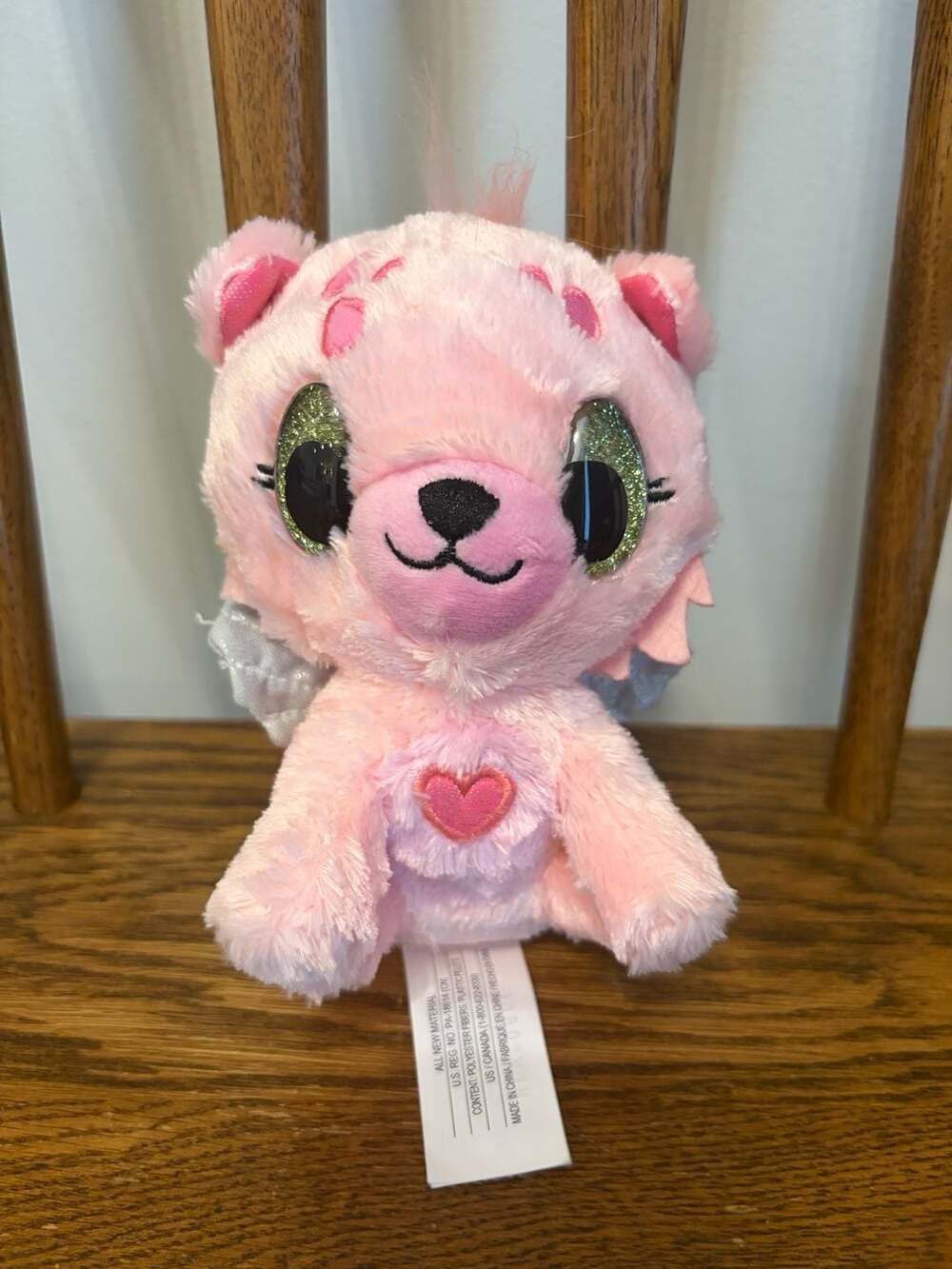 Hatchimals Cheetree Silver Wings Plush 5-Inch Cat Toy